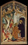 Bernat Martorell St Vincent the Martyr and St Vincent Ferrer oil